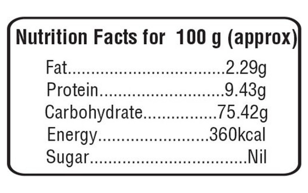 Original Indian Table Bamboo Rice, (Karnataka)   Pack  400 grams